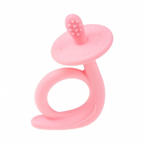 AKUKU silikoninis kramtukas SNAIL PINK, A0115