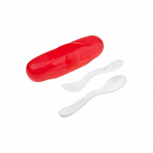 AKUKU stalo įrankiai su dėžute, Red/White, A0435 AKUKU stalo įrankiai su dėžute, Red/White, A0435