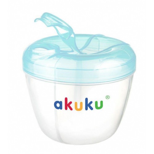 AKUKU indelis dozatorius pieno mišiniui ir sausoms košėms, mėlynas, A0461 AKUKU indelis dozatorius pieno mišiniui ir sausoms košėms, mėlynas, A0461