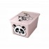BRANQ 15l dėžė žaislams "Animal" (rožinė)