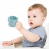 BABYONO ergonomiškas mokomasis puodelis, šviesiai mėlynas
