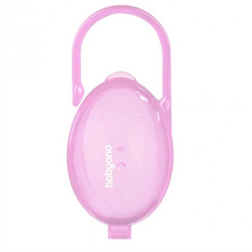 BABYONO dėžutė čiulptukams, rožinė