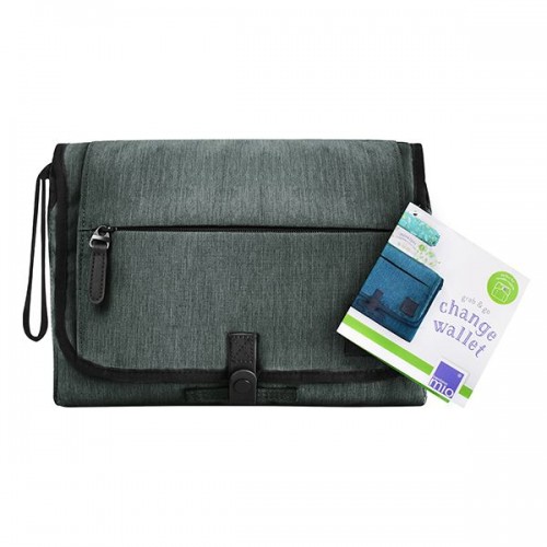 BAMBINO MIO vystymo paklotas GRAB&GO CHANGE WALLET, pilkas