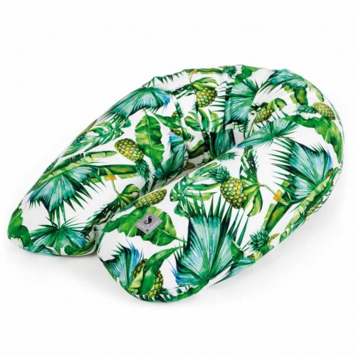 CEBABABY maitinimo pagalvė MULTI Fauna&Flora Pina, 190x35 cm