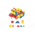 EDX plastikinės geometrinės figūros, 250 vnt. EDX plastikinės geometrinės figūros, 250 vnt.