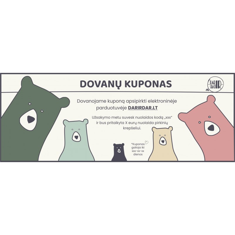 DOVANŲ KUPONAS