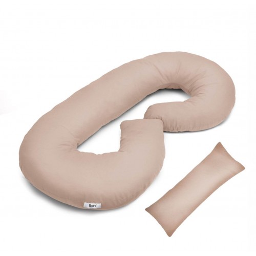 FLUMI nėščiosios ir maitinimo pagalvė TYPE C, Beige