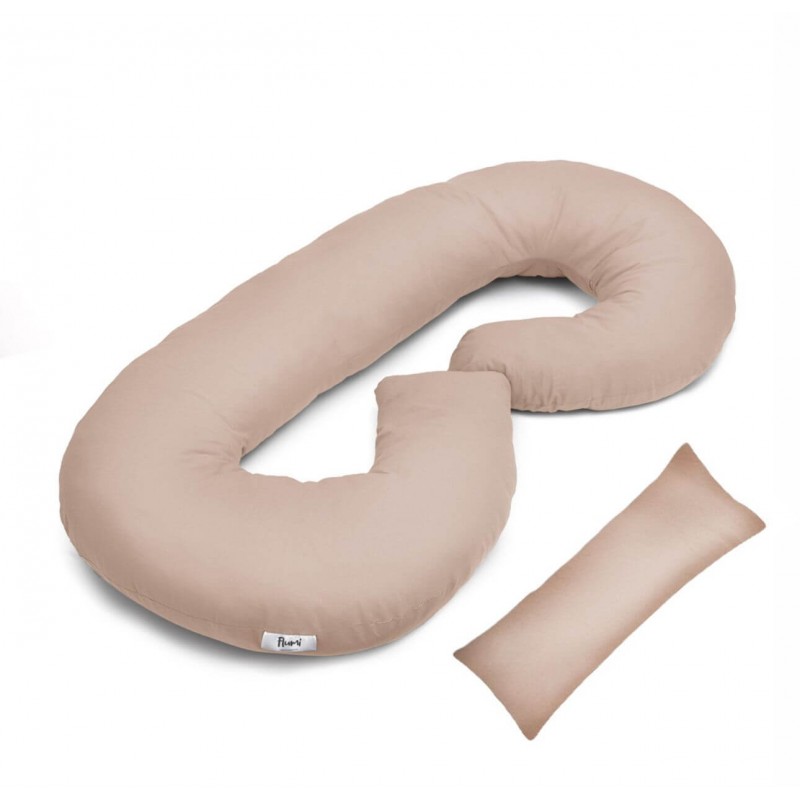 FLUMI nėščiosios ir maitinimo pagalvė TYPE C, Beige FLUMI nėščiosios ir maitinimo pagalvė TYPE C, Beige