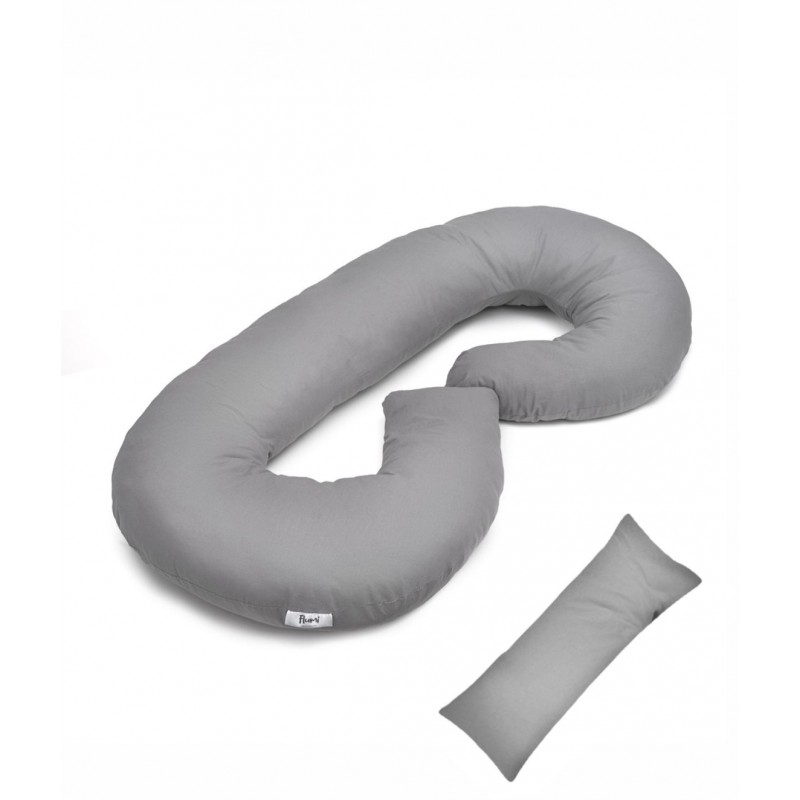 FLUMI maitinimo pagalvė TYPE C, Grey