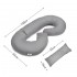 FLUMI maitinimo pagalvė TYPE C, Grey