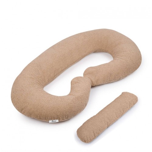 FLUMI maitinimo pagalvė TYPE C TEDDY, Dark Beige