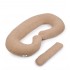 FLUMI maitinimo pagalvė TYPE C TEDDY, Dark Beige
