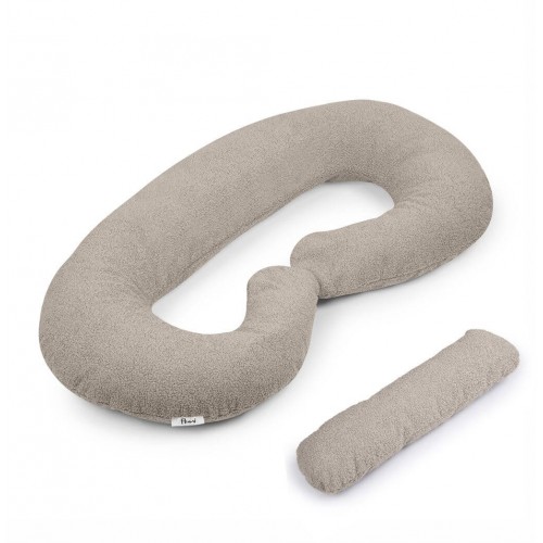 FLUMI nėščiosios ir maitinimo pagalvė TYPE C TEDDY, Grey