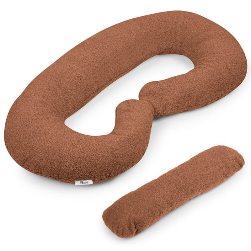 FLUMI maitinimo pagalvė TYPE C TEDDY, Chocolate