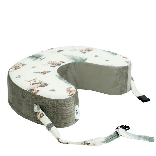 FLUMI maitinimo pagalvė FASOLKA, Beige Animals