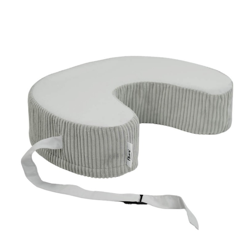 FLUMI maitinimo pagalvė FASOLKA VELVET, Grey