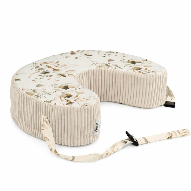 FLUMI maitinimo pagalvė FASOLKA VELVET, Leaves