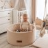 FLUMI personalizuotas kamuoliukų baseinas + 200 kamuoliukų, Beige
