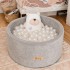 FLUMI personalizuotas kamuoliukų baseinas + 200 kamuoliukų, Light Grey