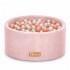 FLUMI personalizuotas kamuoliukų baseinas + 200 kamuoliukų, Powder Pink