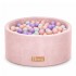 FLUMI personalizuotas kamuoliukų baseinas + 200 kamuoliukų, Powder Pink