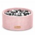 FLUMI personalizuotas kamuoliukų baseinas + 200 kamuoliukų, Powder Pink