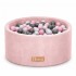 FLUMI personalizuotas kamuoliukų baseinas + 200 kamuoliukų, Powder Pink