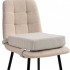 FLUMI kėdės paaukštinimas - pagalvėlė VELVET, Beige