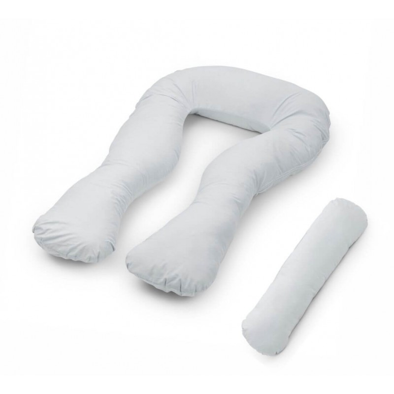 FLUMI maitinimo pagalvė TYPE U, Light Grey