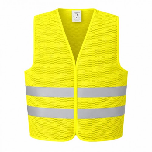 URGENT gero matomumo perforuota liemenė URG MD201HV, geltona