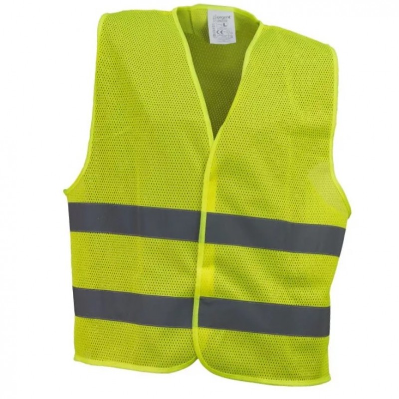 URGENT gero matomumo perforuota liemenė URG MD201HV, geltona