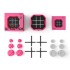 GIIKER TIC-TAC-TOE interaktyvi konsolė susikaupimui ir atminčiai gerinti, rožinė