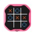 GIIKER TIC-TAC-TOE interaktyvi konsolė susikaupimui ir atminčiai gerinti, rožinė