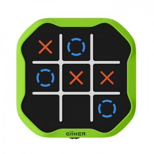 GIIKER TIC-TAC-TOE interaktyvi konsolė susikaupimui ir atminčiai gerinti, žalia