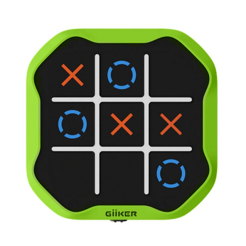GIIKER TIC-TAC-TOE interaktyvi konsolė susikaupimui ir atminčiai gerinti, žalia