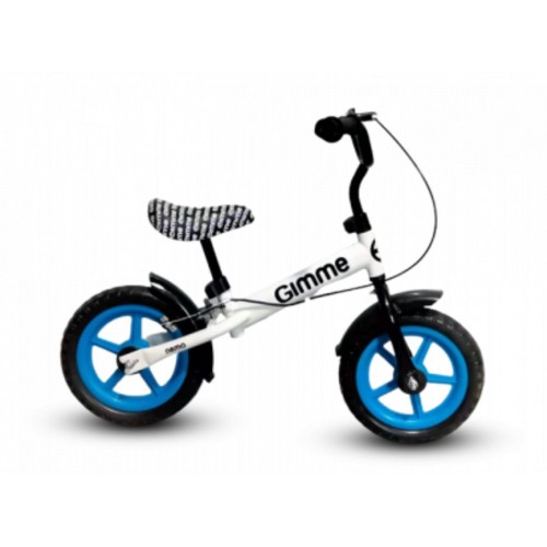 GIMME 2+ balansinis dviratis su stabdžiu "NEMO" (mėlynas)