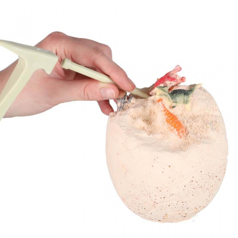 KIK archeologinis dinozaurų kasinėjimo kiaušinis XL, 12 figūrėlių