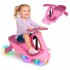 KIK paspiriama mašinėlė Svingis su LED ratukais, Pink