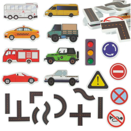 KIK vonios žaislas putplasčio lipdukai EISMAS, 23 el.