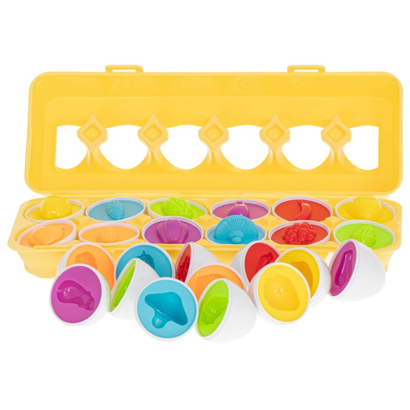 KIK montessori dėlionė EGGS