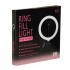 KIK 60 W LED žiedinė lempa su stovu asmenukėms, makiažui
