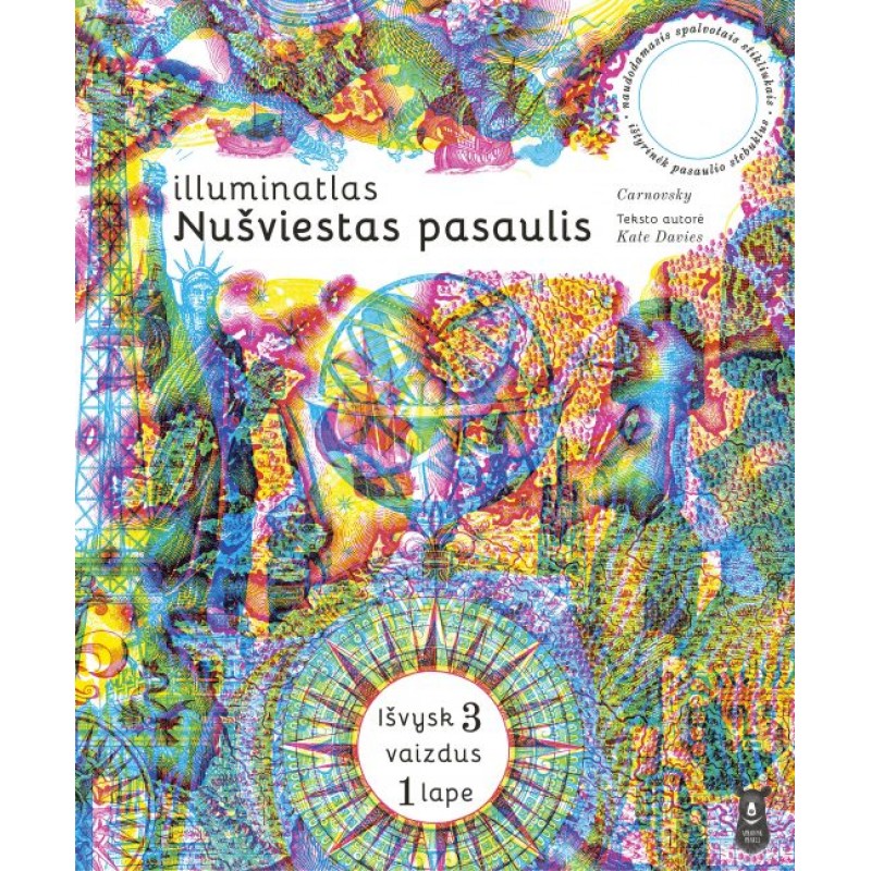 CARNOVSKY,  KATE DAVIES Illuminatlas: nušviestas pasaulis