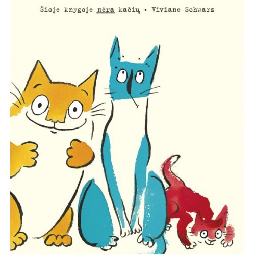 VIVIANE SCHWARZ "Šioje knygoje nėra kačių"