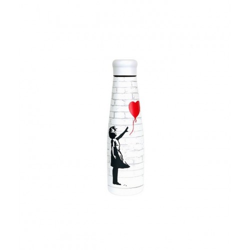 WOODWAY termo gertuvė GIRL WITH BALOON, 550 ml WOODWAY termo gertuvė GIRL WITH BALOON, 550 ml