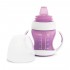 MUNCHKIN gertuvė su rankenomis GENTLE TRANSITION, violetinė, 118 ml