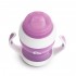 MUNCHKIN gertuvė su rankenomis GENTLE TRANSITION, violetinė, 118 ml