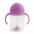 MUNCHKIN 207 ml gertuvė su šiaudeliu TIP&SIP STRAW, violetine, 6+ mėn. MUNCHKIN 207 ml gertuvė su šiaudeliu TIP&SIP STRAW, violetine, 6+ mėn.