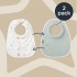 TOMMEE TIPPEE 0+ mėn. seilinukai COMFEEFIT, 2 vnt. TOMMEE TIPPEE 0+ mėn. seilinukai COMFEEFIT, 2 vnt.