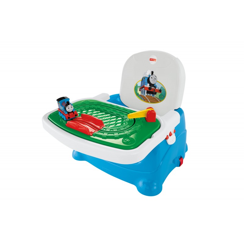 FISHER PRICE „Thomas and Friends“ maitinimo kėdutė su žaidimų padėklu