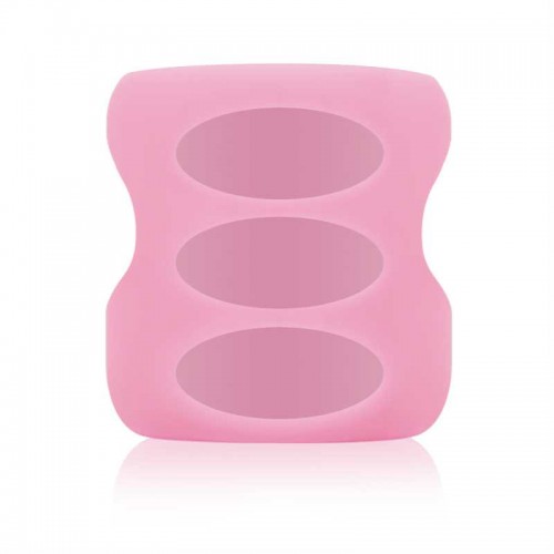 DR. BROWN'S silikoninė rankovė stikliniam 150 ml plataus kaklelio buteliukui, rožinė